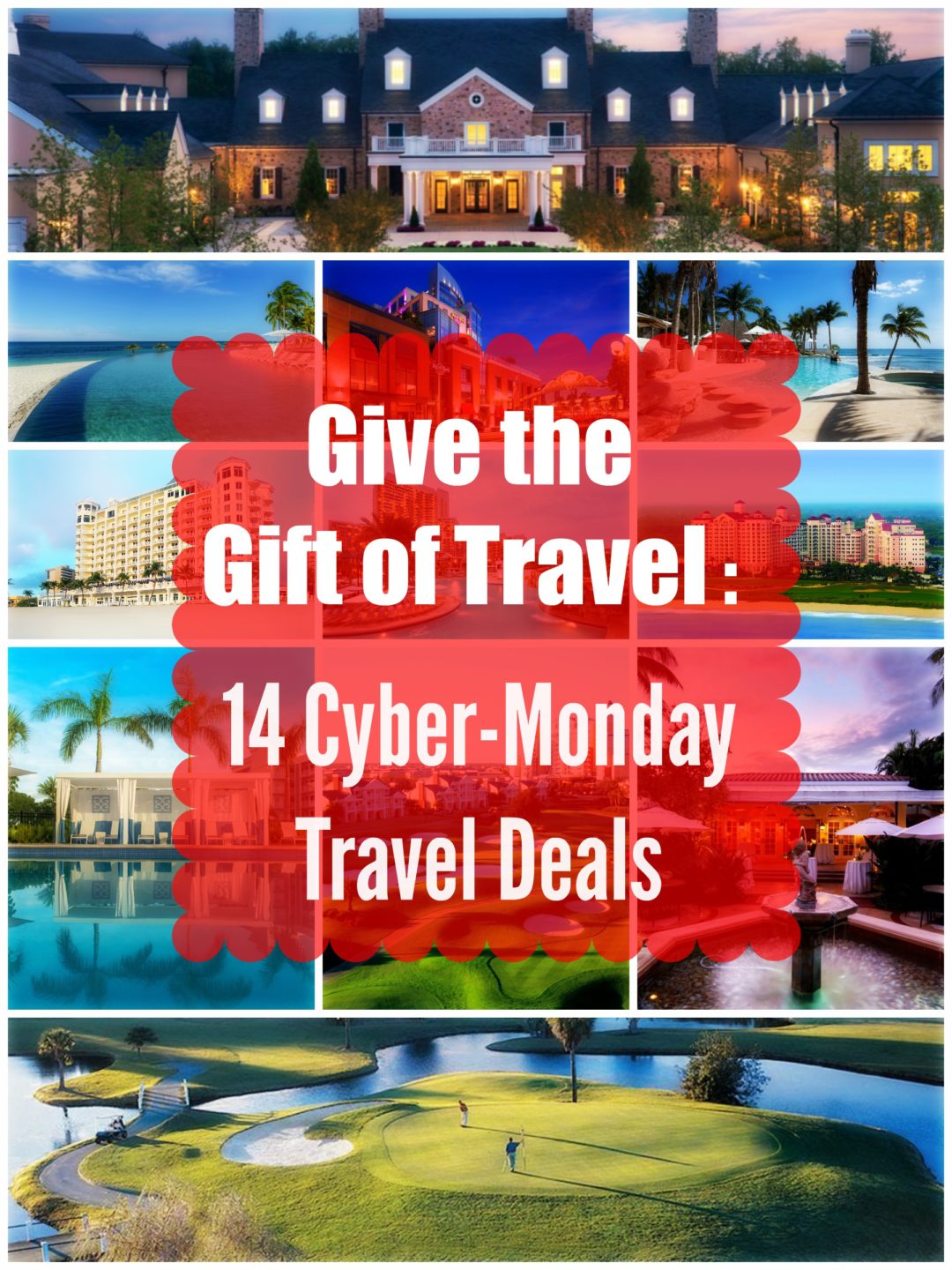 Give the Gift of Travel 14 CyberMonday Travel Deals