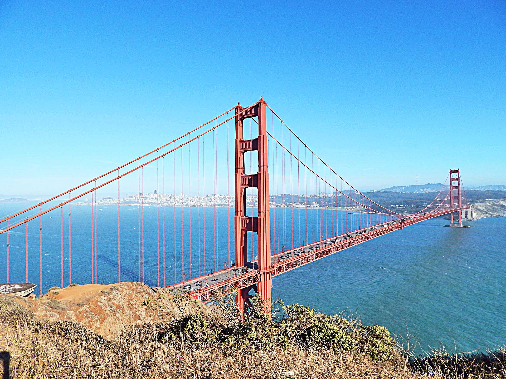 5. Мост золотые ворота (г. Сан-Франциско)